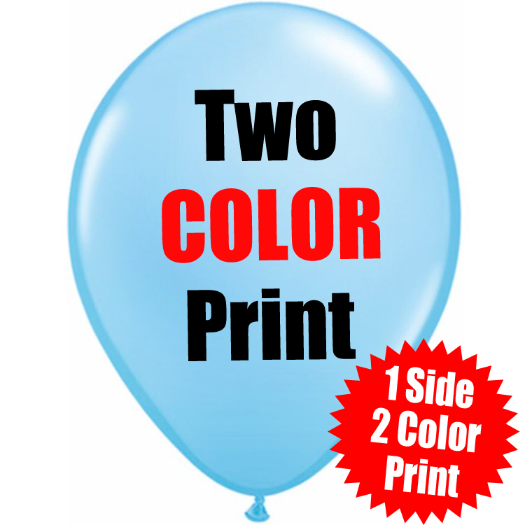 balloon printing 2 colour